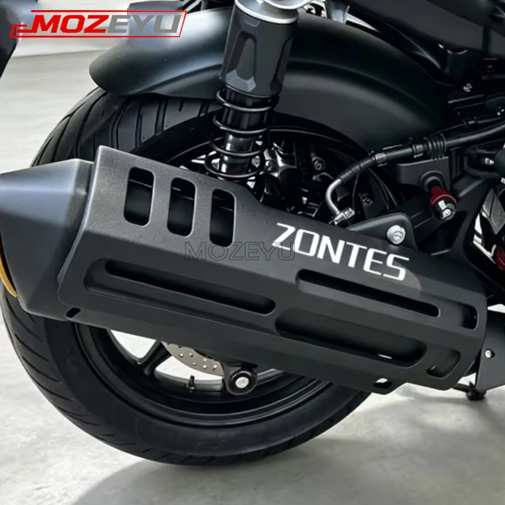 For Zontes 150 V / X 2026 2027 2028 175 V Part Modified Accessories Exhaust Pipe Protective Cover Exhaust Pipe Anti-Scald Cover
