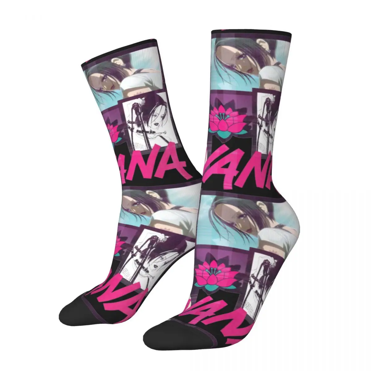 New Unisex Socks NANA Osaki Anime Merch Warm Sport Socks All Season Gift Idea