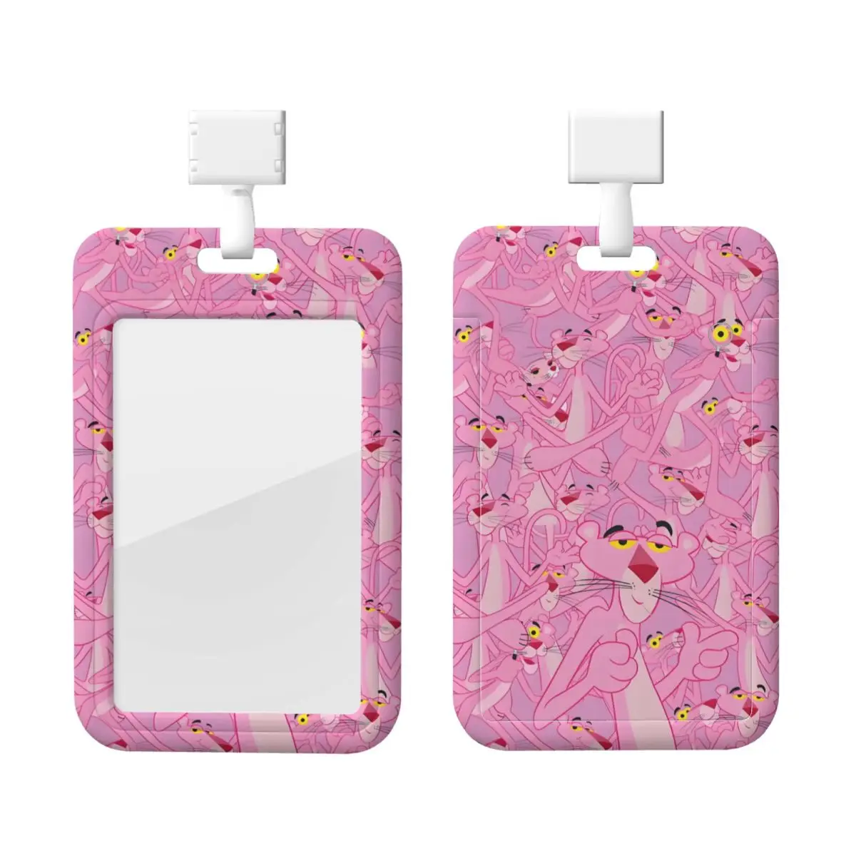 

Custom Panthers Cute Wallpaper ID Badge Holders School Card Holder Unisex Anime Neck Lanyard Credit Card Holders Neck Strap