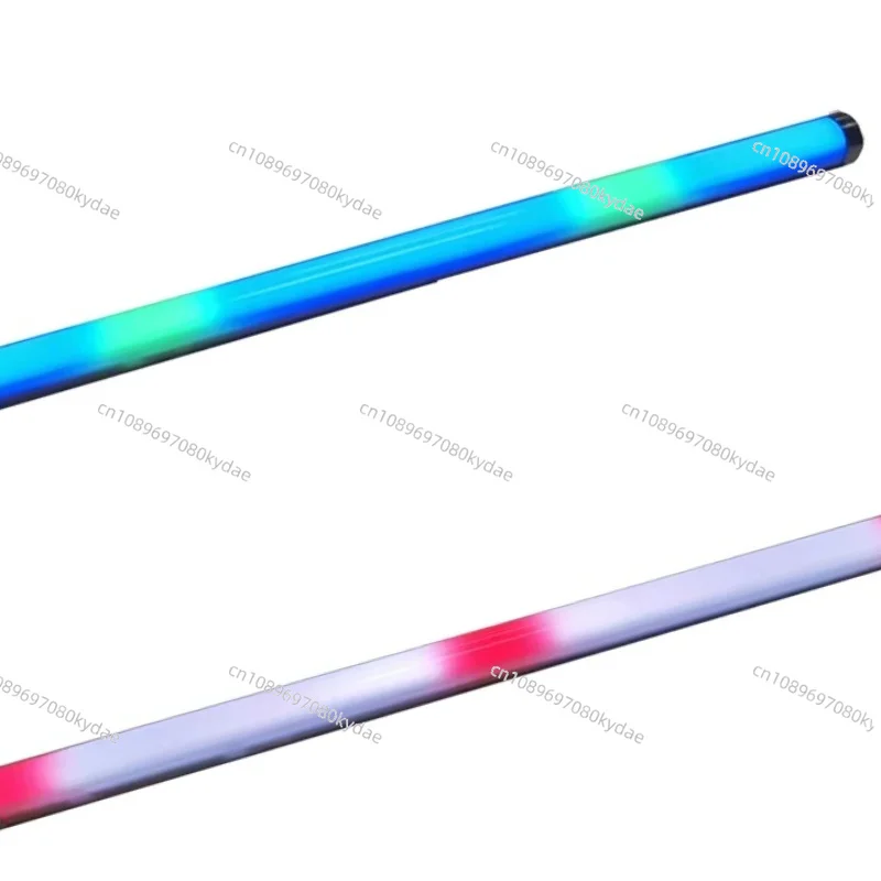 Outdoor battery led tube light RGB 128 * 0.25W waterproof stage light DMX512