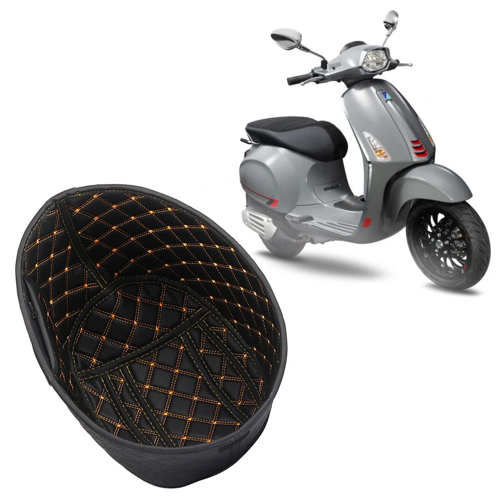 For Vespa Sprint 150 Vespa Primavera 150 Accessories Motorcycle Rear Trunk Cargo Liner Protector Seat Bucket Pad