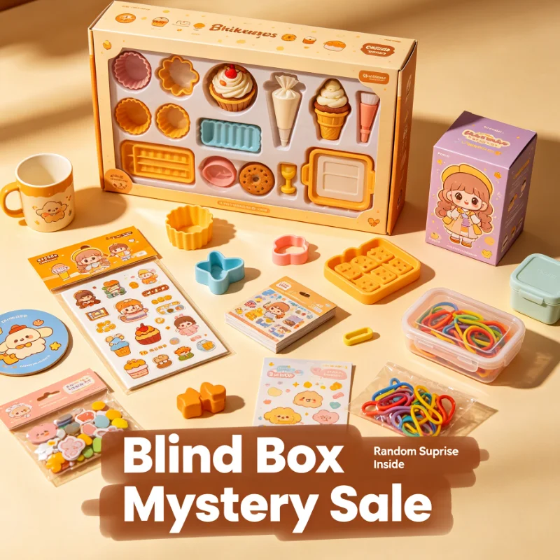 Random Baking Molds Blind Box, Assorted Kitchen Bakeware Mystery Surprise Clearance Sale