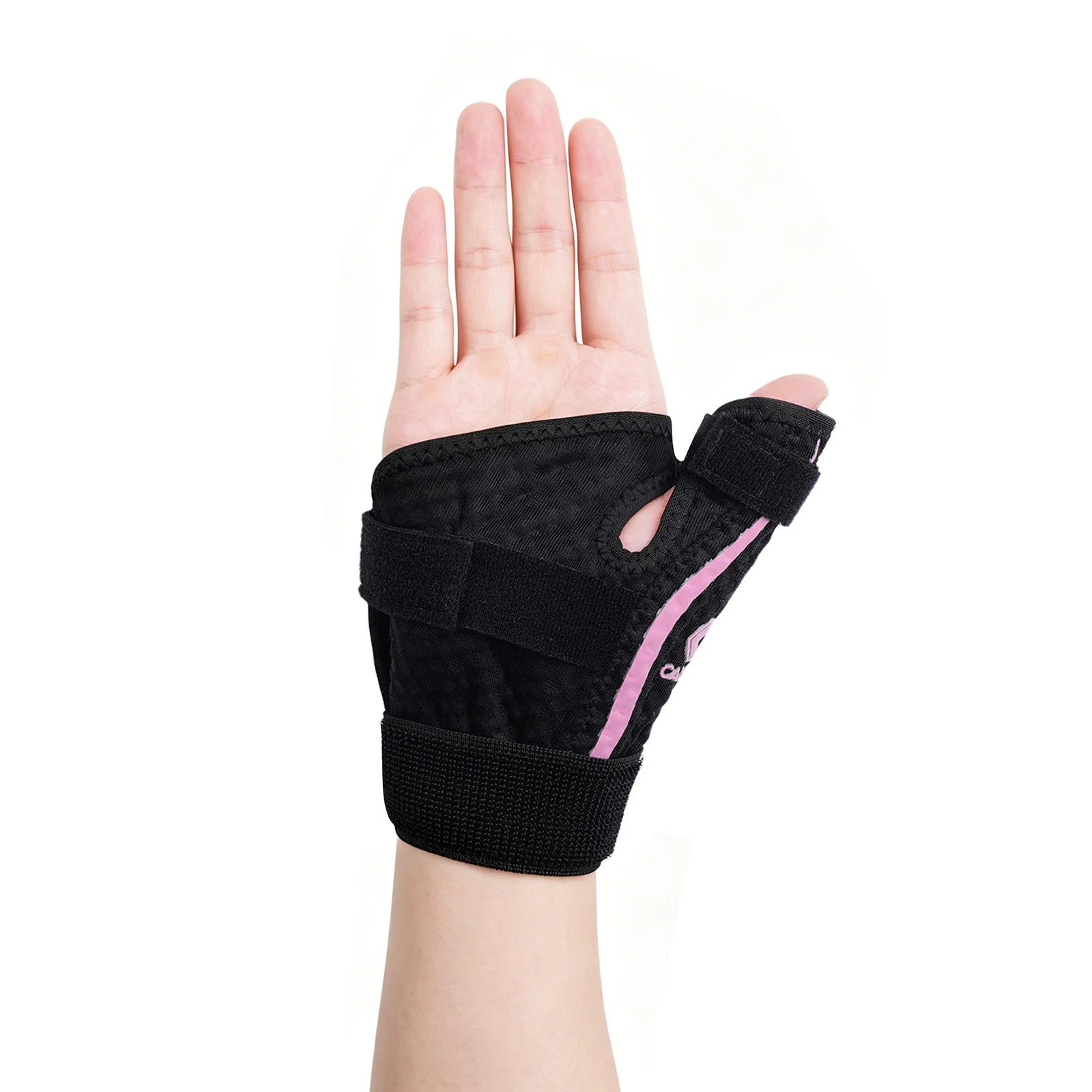 Men Women Thumb Brace Adjustable Hook-and-loop Fastener Hand Support Spica Splint Stabilizer for Arthritis Tendonitis Relief