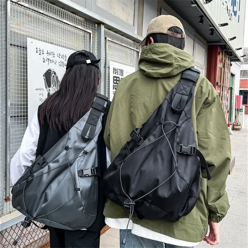 Outdoor Techwear Hip Hop Sport Motorcycle Crossbody Bag Large