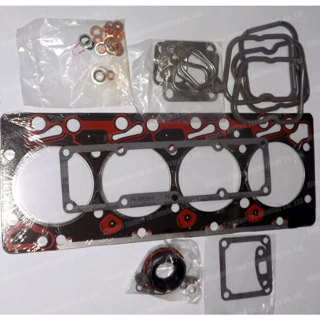 3804896 4BT Engine Cylinder Head Gasket Kit Upper Engine Gasket Use For 580K/580SK/580L/580SL/580M/580SM/4BT/6BT BACKHOE CASE