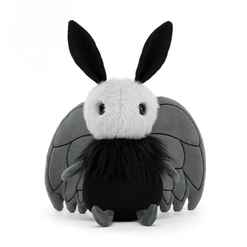 Hot Halloween Moth Figure Soft Plush Toy Texture Rich Cute Novel Funny For Children And Friend The Best  Gift Toy Companion