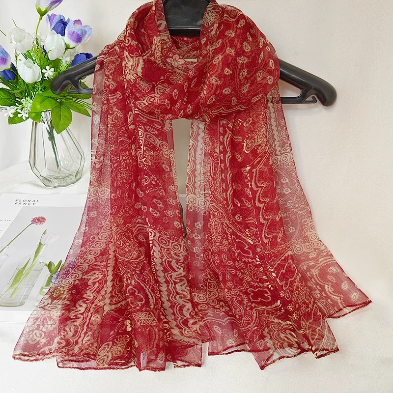 BYSIFA| Yellow Mulberry Silk Scarf Shawl Women Luxury Long Scarves Neck Scarf Foulard Brand Fall Winter Silk Headscarf Wrap