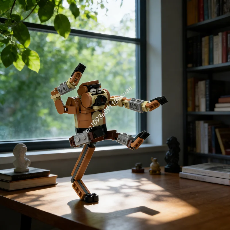 

156pcs MOC Master Monkey Freestyle Model Building Blocks Architecture DIY Creative Christmas Gifts Idea Education Brick Toy Kids