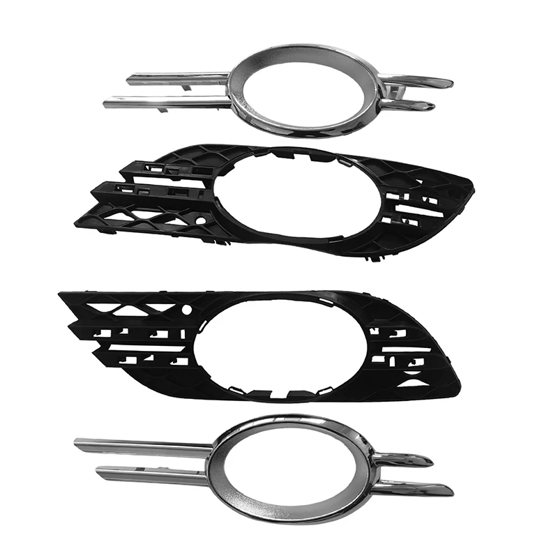 Car Accessories Bumper Fog Light Covers Lamp Outer Frame Fit For Mercedes-Benz E-CLASS W211 2007-2009 A2118851174, A2118850822