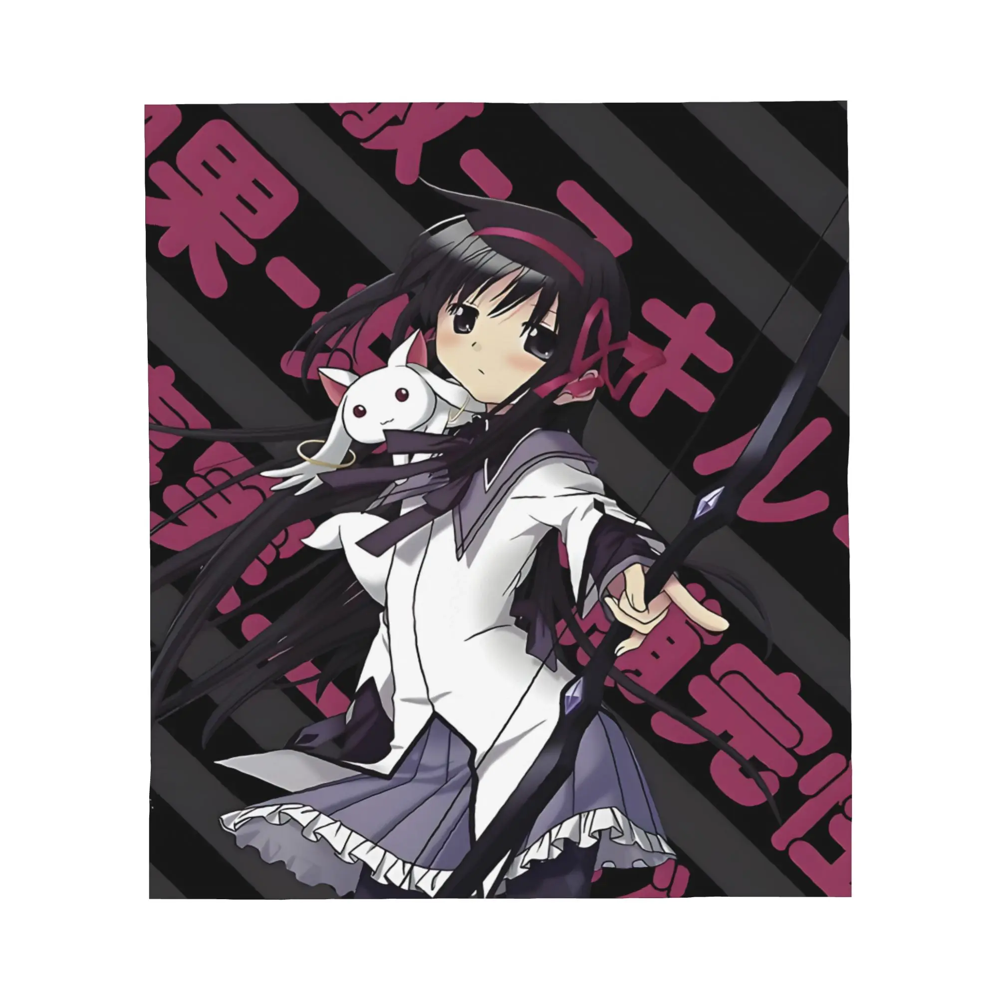 1PC Cute and beautiful anime characters Blanket Throw Super Cosy Plush Living Room Sofa