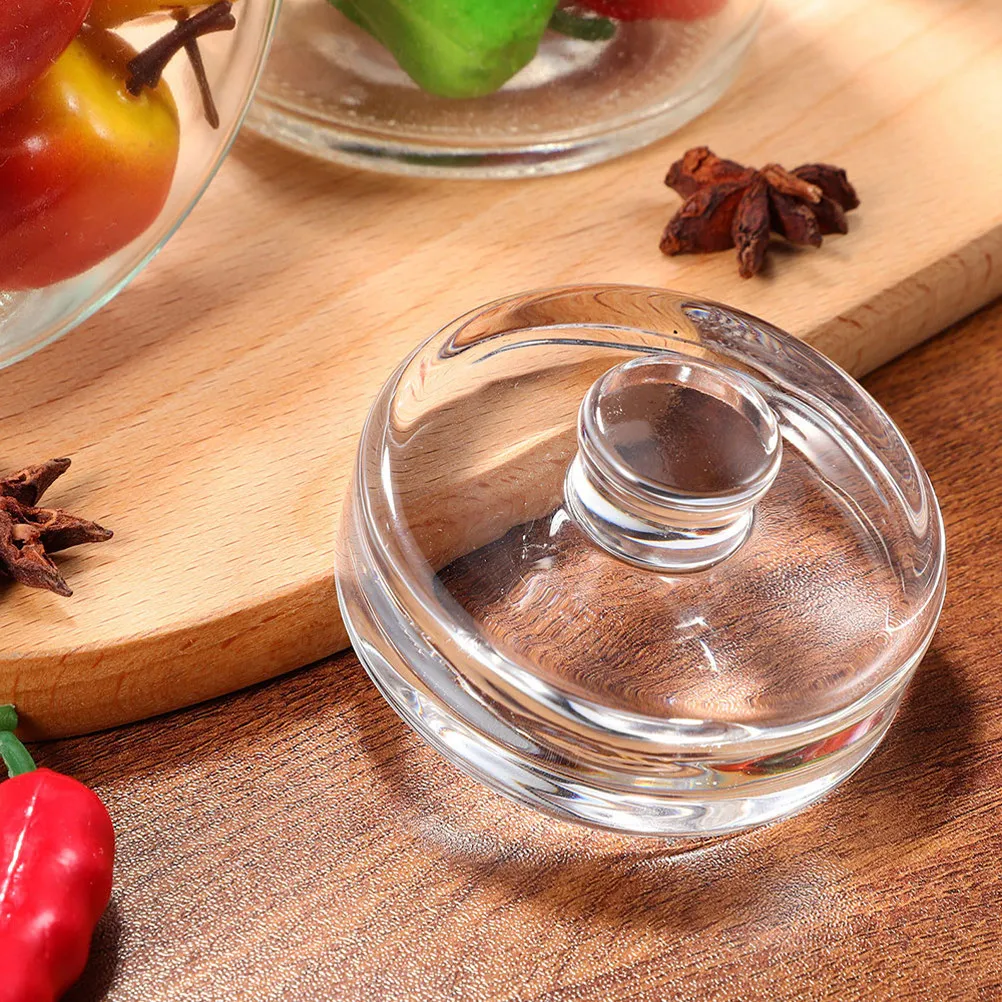4Pcs Glass Fermenting Weights for Large Mouth Jars Submersion Weights for Sauerkraut Kimchi Pickles Fermentation Supplies
