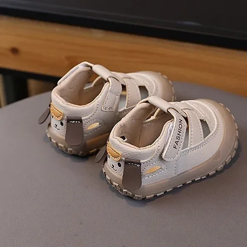 2026 Summer Baby Girls Boys Sandals Comfortable Infant Toddler Shoes Children Shoes Anti-collision Soft Sole Kids Beach Sandals
