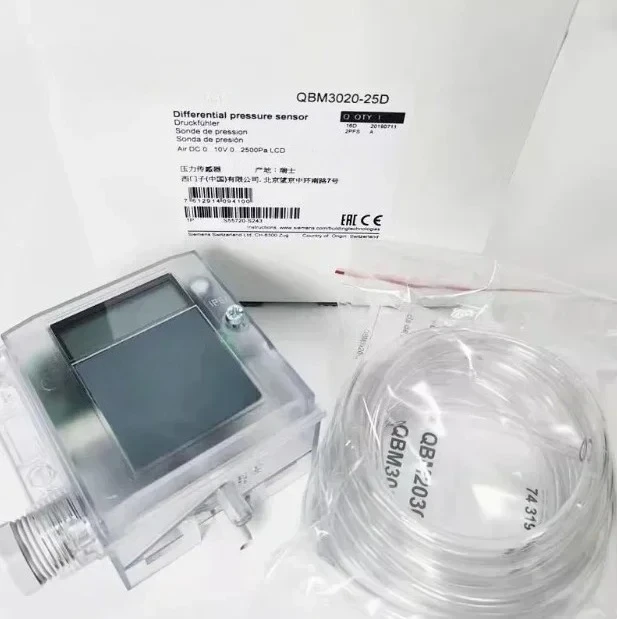 

Оригинальный датчик перепада давления воздуха QBM3020-1D QBM3020-3D QBM3020-5D QBM3020-10D QBM3020-25D