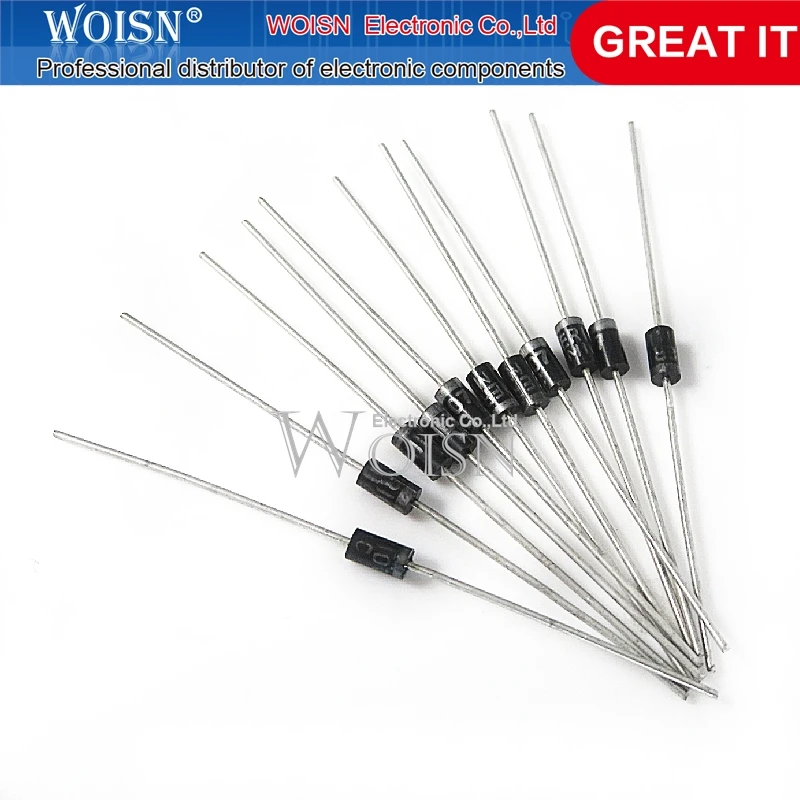 100 teile/los HER107 DO-41 In-Line Ultraschnelle Recovery Diode