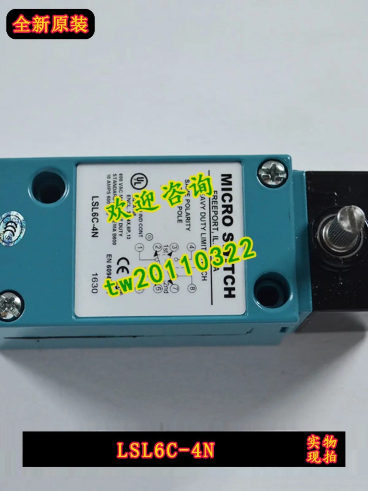 [Genuine Guarantee] LSL6C-4N Honeywell Limit Switch, The Price Shall Prevail