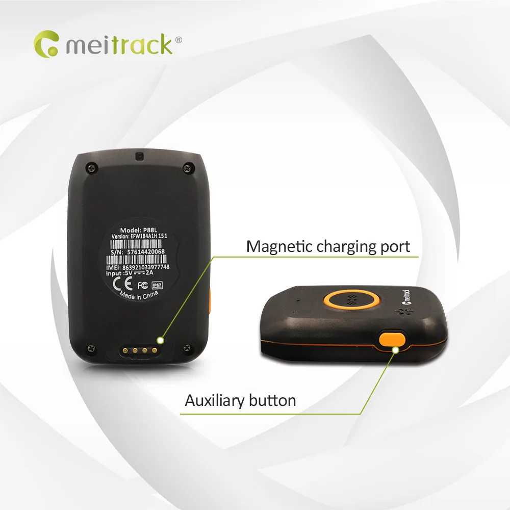 Groothandel waterdichte mini real-time spionage auto menselijke GPS-trackingapparaat tracker met microfoon