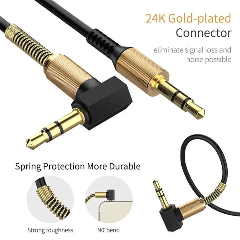 3.5mm Jack Extension Cable AUX Cable Audio Cable 3.5mm Jack Speaker Cable For Redmi Headphones Car AUX Cord