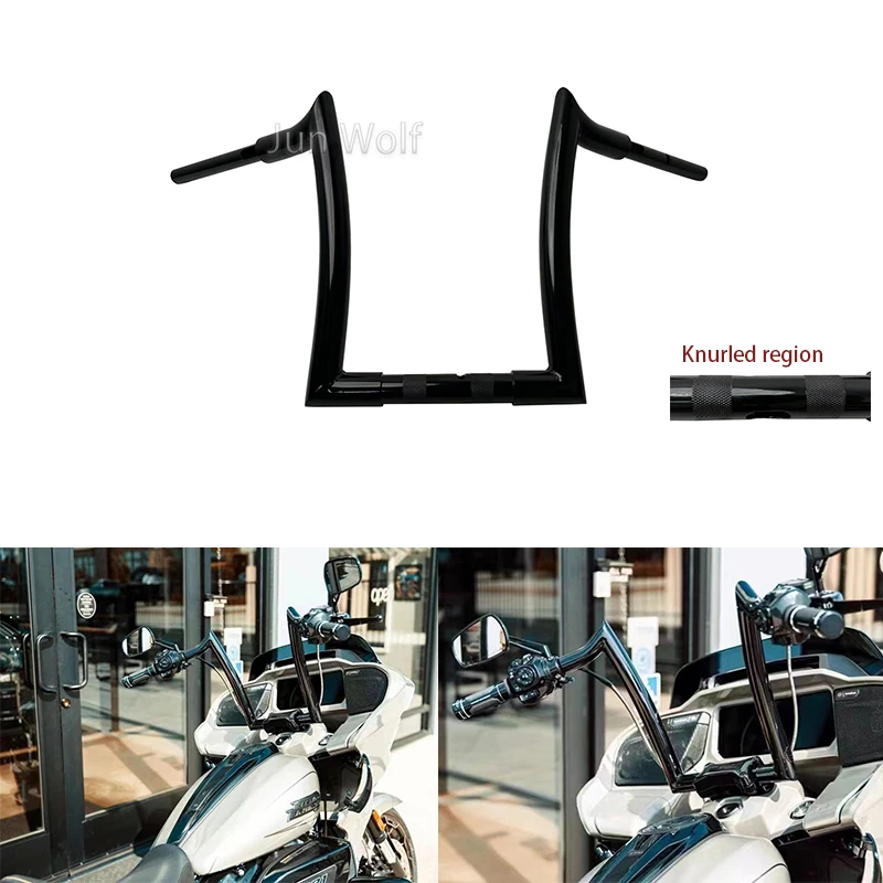 

Motorcycle Ape hanger 12-inch handlebars 38mm fit Harley for 2024 road glide