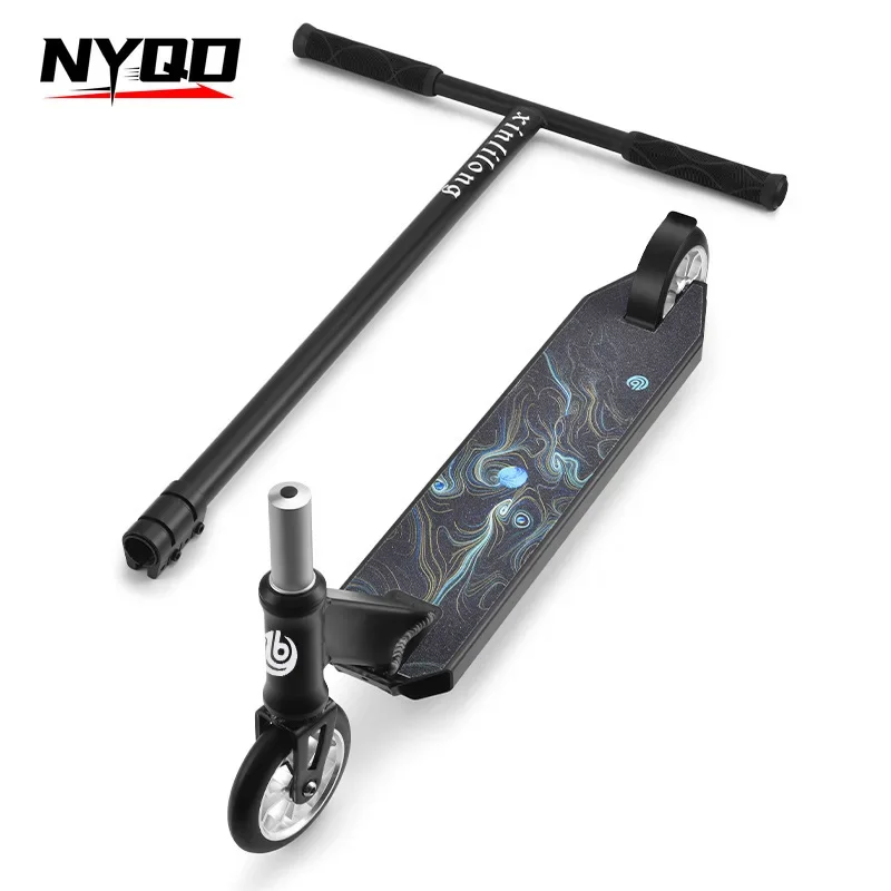 Patinete Profesional Extremo para Acrobacias y Saltos, Patinete de Fantasía para Adultos y Jóvenes, de Dos Ruedas, para Trucos