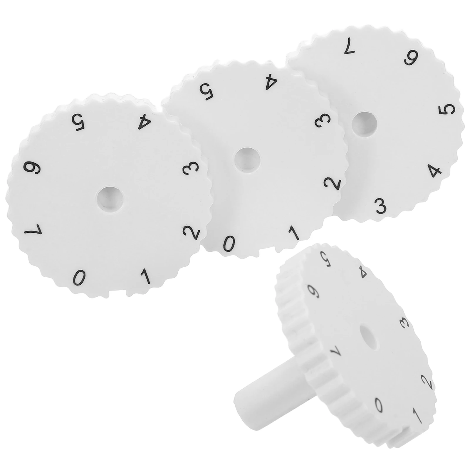 

4pcs Freezer Temperature Knob Refrigerator Thermostat Control Replacement Dial Switch 7 Position Temp Controller Fridge Repair