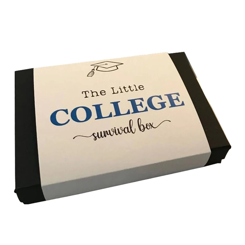 College Gift Card Care Package, College Gift Card Book, College Care Package, High School Graduation Gift, White & Blue