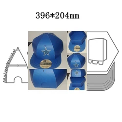 Nowe metalowe matryce do wycinania w pudełku na kapelusze do scrapbookingu tworzenie kartek wytłaczanie rękodzieło ozdobne bez znaczków