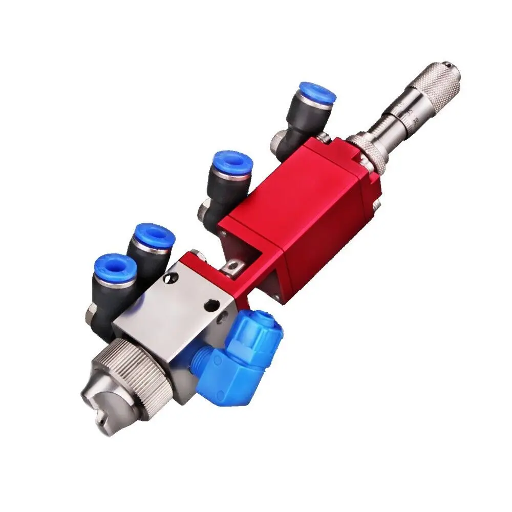 Precision Spray Valve Liquid Atomization Dispensing Valve Adjustable Pneumatic Glue and Paint Sprayer MY-3811