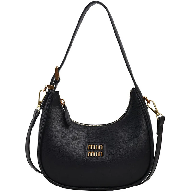 2025 new designer bags crescent-shaped bags, dumpling-shaped bags, commuter cross-body bags, hand-held bags over the shoulder