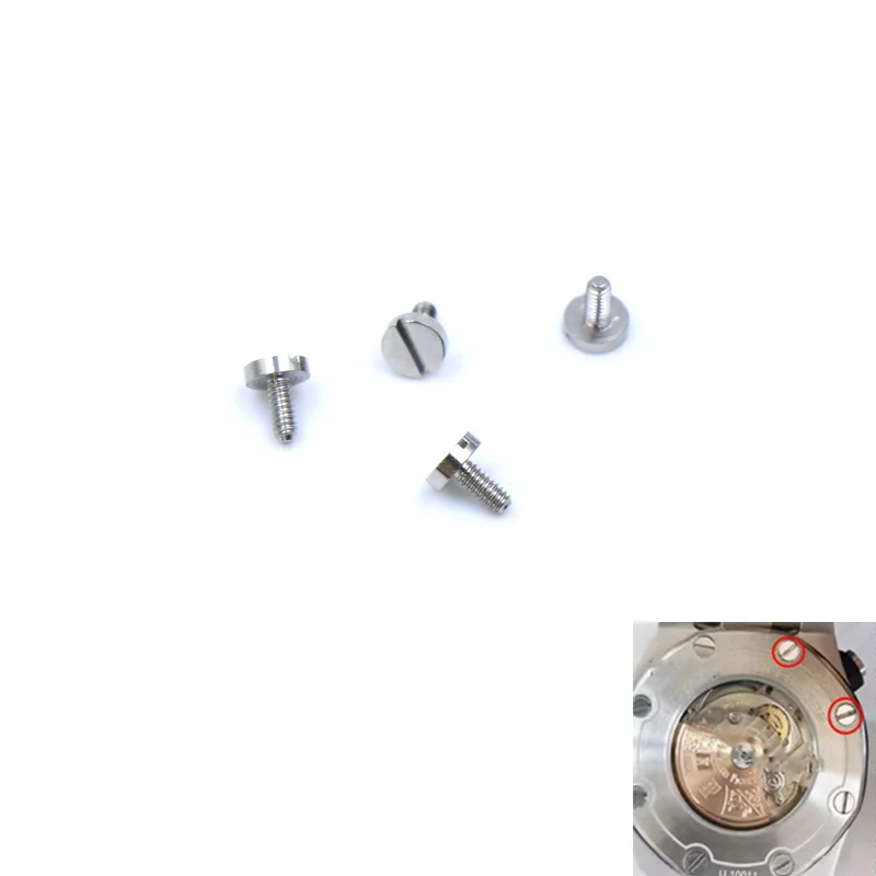 3.5MM 1.4MM Bottom Cover Screw Connection Accessories For AP Watch Watch Replacement Parts Back Screws Accessories Components