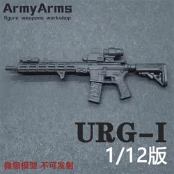 ArmyArms 1/12 Soldier 7.5CM URG-I Assault Rifle Weapon Unable To Launch Plastics Model Toys For 6'' Action Figure Body In Stock