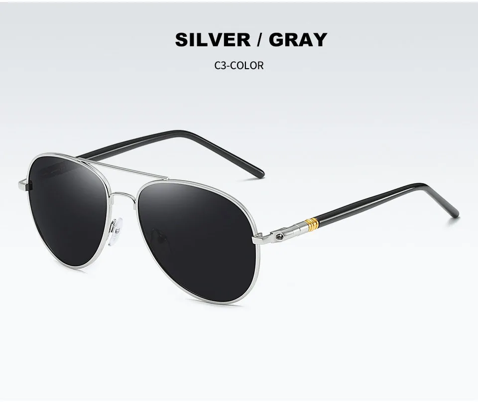 Legierung Pilot getönte Lesesonnenbrille Männer klassisch täglich schwarz fertig Presbyopie Brillen Outdoor Shade Brillen – Detail 10