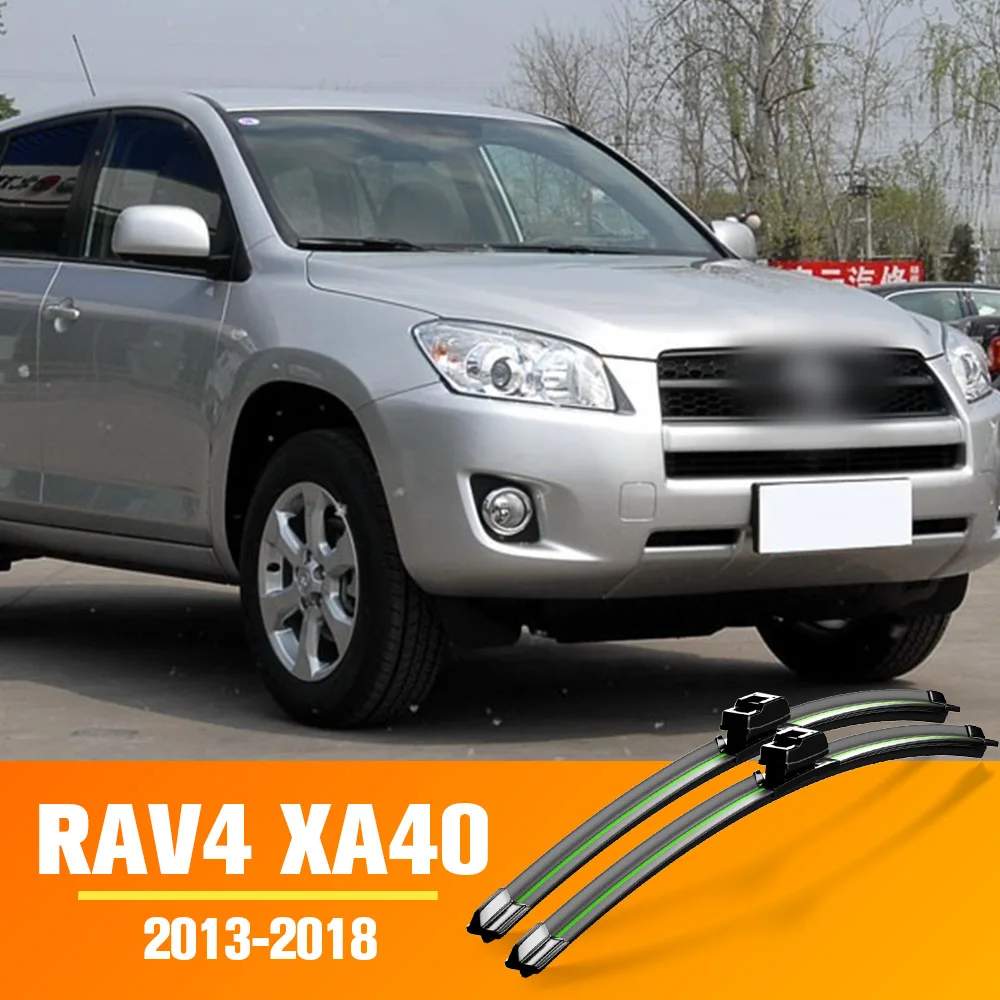 

Wiper Front Wiper Blades For Toyota RAV4 XA40 2013 - 2018 2015 2016 2017 Windshield Windscreen Window 26"+16" LHD Accessories