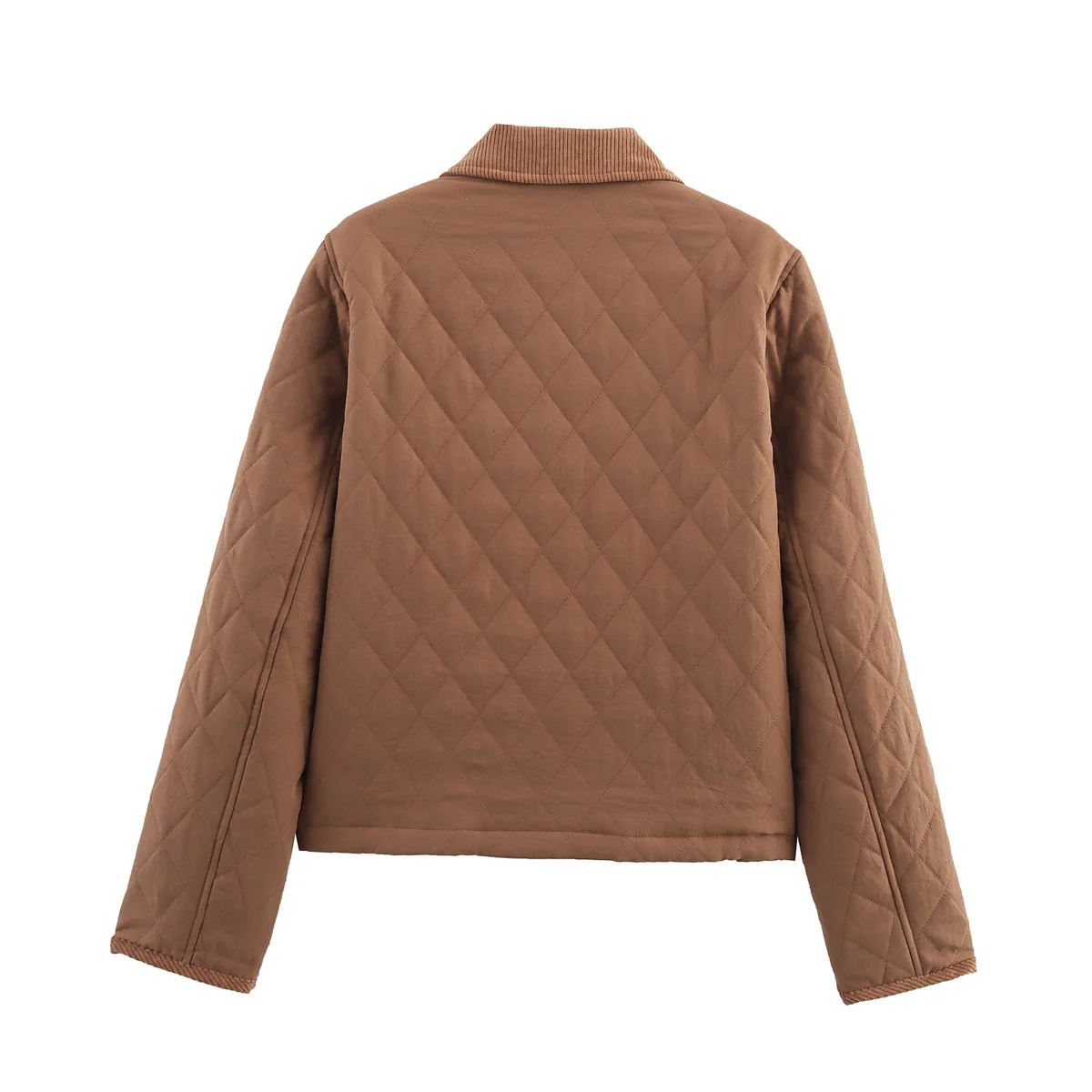 سترة قطنية صيفية جديدة مريحة ومتعددة الاستخدامات مع جيوب مخيطة على الطراز الأوروبي والأمريكي للسيدات