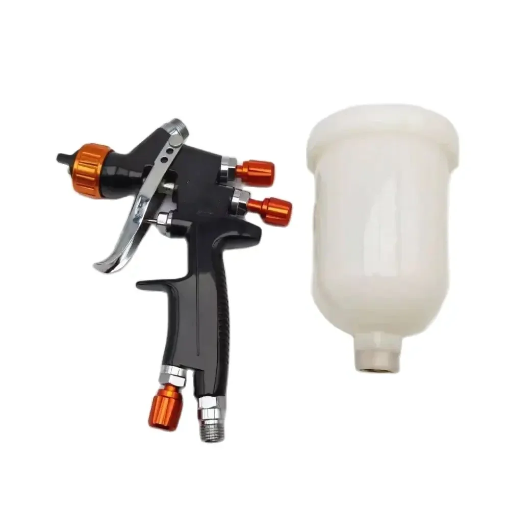 MiNi 1.2MM Spray Gun 1.0MM Nozzle Kit With Adapter 250CC Plastic Cup Repair Gun Car Painting Airbrush For Painting Car Gun