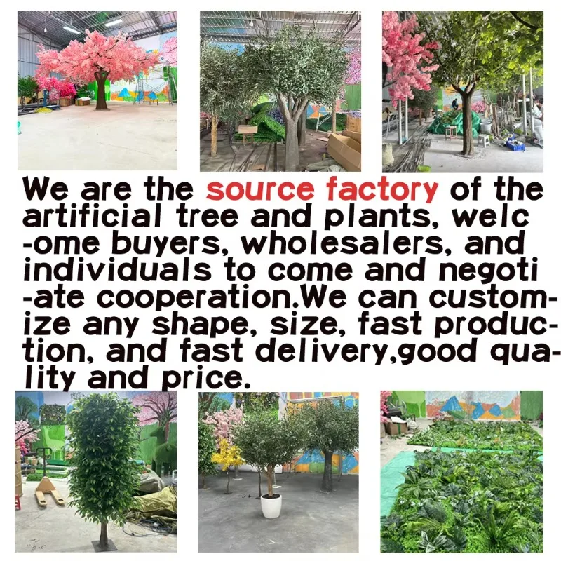 المصنع مباشرة عالية القوة شجرة وهمية أقدام مخصصة شجرة الصنوبر الاصطناعية للديكور المنزل المتبقي #2