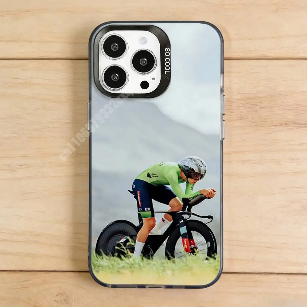 Outdoor Cycling Sport Phone Case for iPhone 17 16 15 14 13 12 11 Pro Plus Max Mini X XS Silicone Hard Cover