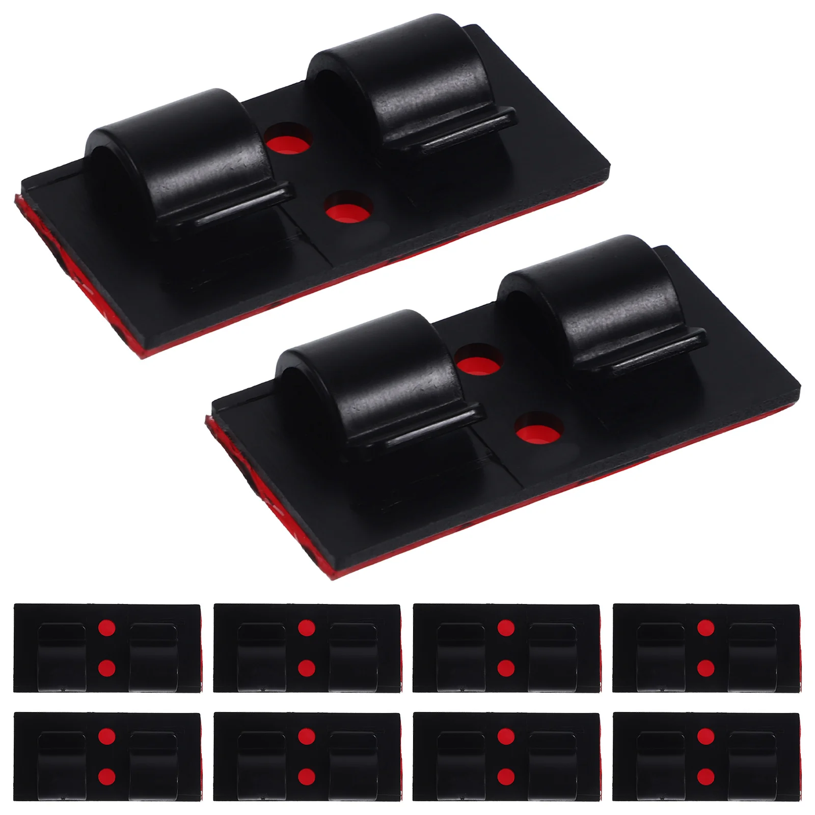 25Pcs Self Adhesive Cable Organizer Clips Durable Wire Holders for Home Office Desk Cord Management Cord Management
