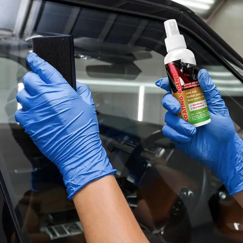 

Car Plastic Restorer Car Refreshing Coating Agent Car Cleaning Plastic Leather Restore Auto Polish And Repair Coating Renovator