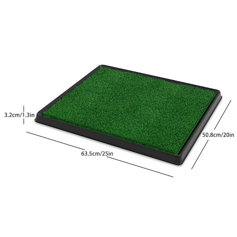 Dog Pee Turf Grass Bathroom Toilet Potty Pad with Grass for Puppy Drop shipping