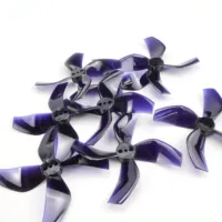 8Pcs PC Propeller 1.5mm for RC FPV Racing Freestyle Tinywhoop BETA85X Drone GEMFAN D51 2020 2x2x4 2inch 50.3mm 4-Blade 4Pairs
