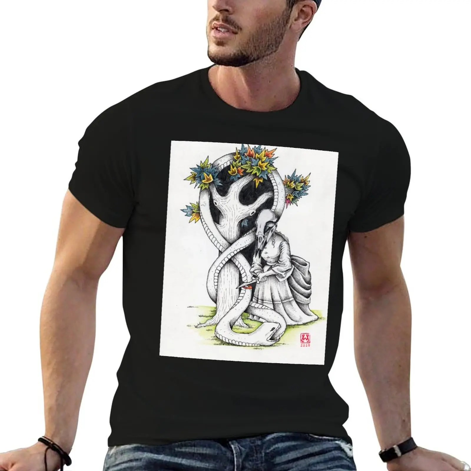 

The Very Fall of Man T-Shirt summer clothes oversizeds funny t shirts for men