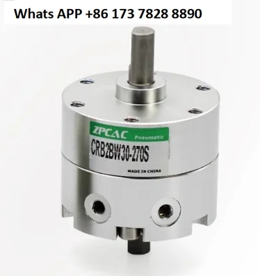 

Vane Rotary Swing Cylinder Pneumatic CRB2BW/CDR B2 BW 15 - 20-30-40 - 90 degrees 180 degrees 270