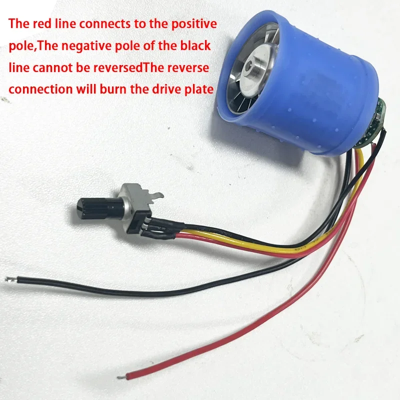 1 قطعة تيار مستمر فائق السرعة BLDC ثلاث مراحل فرش السيارات 9 فولت 12 فولت 24 فولت 100000 RPM مع مجاري الهواء المدفعة المصنوعة من سبائك الألومنيوم NC #4