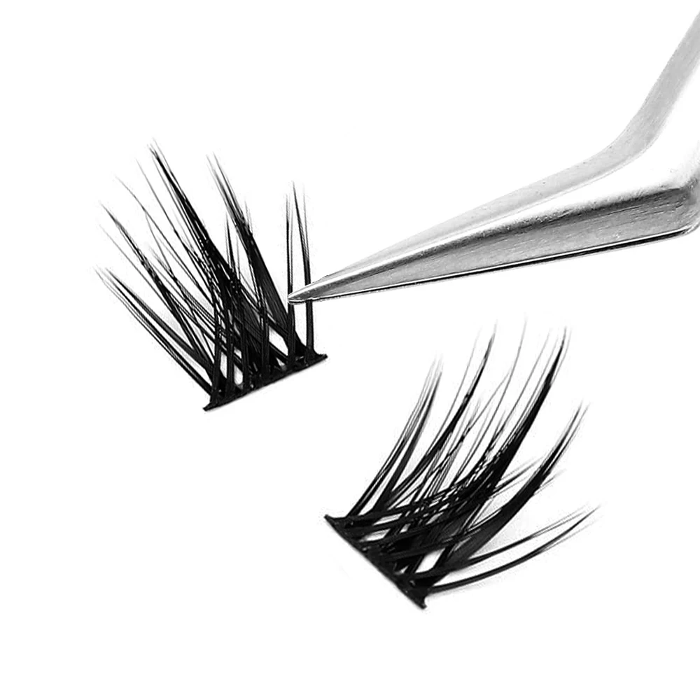 DIY Kit de Extensão de Cílios Postiços, Wispy Fluffy Lash Cluster, Maquiagem Individual, Volume, 240 Cluster