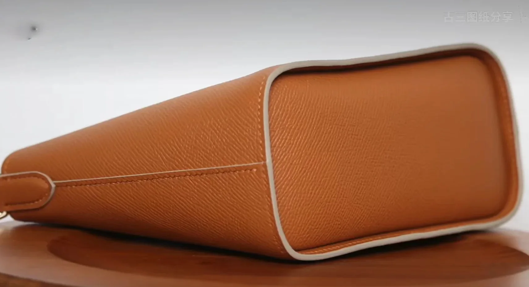heavy duty kraft paper sewing pattern leather craft women  shoulder bag die cutting template 26x20x13cm