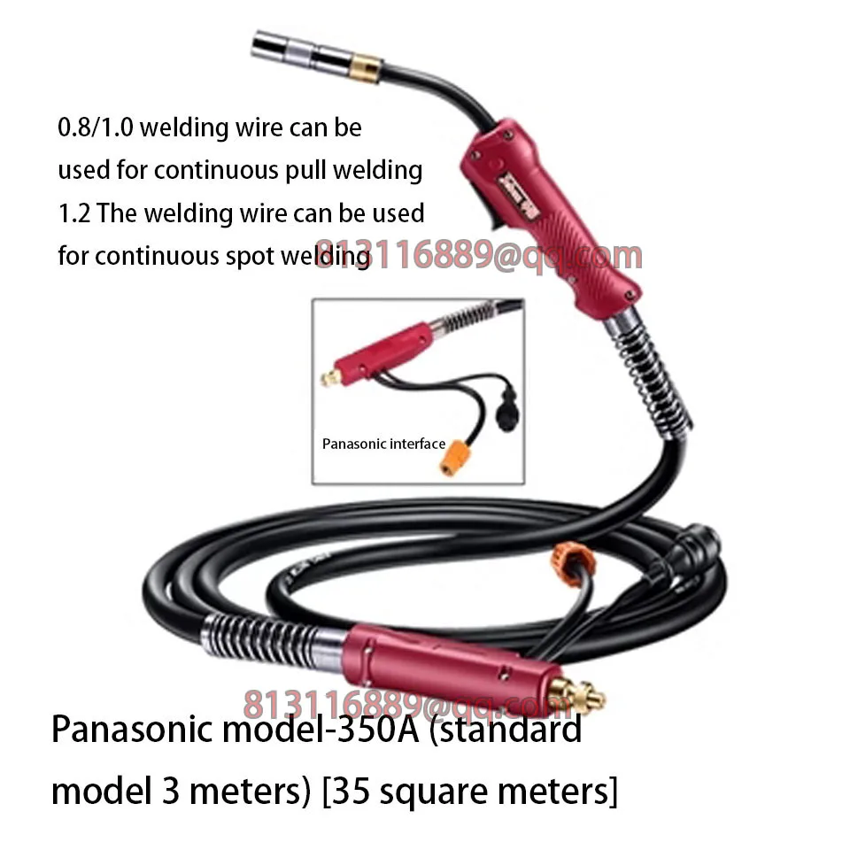 

New Two-guard Welding Gun 350a/500a Welding Machine 3 Meters 5 Meters 8 Meters Gas Shielded Welding Gun Extended Welding