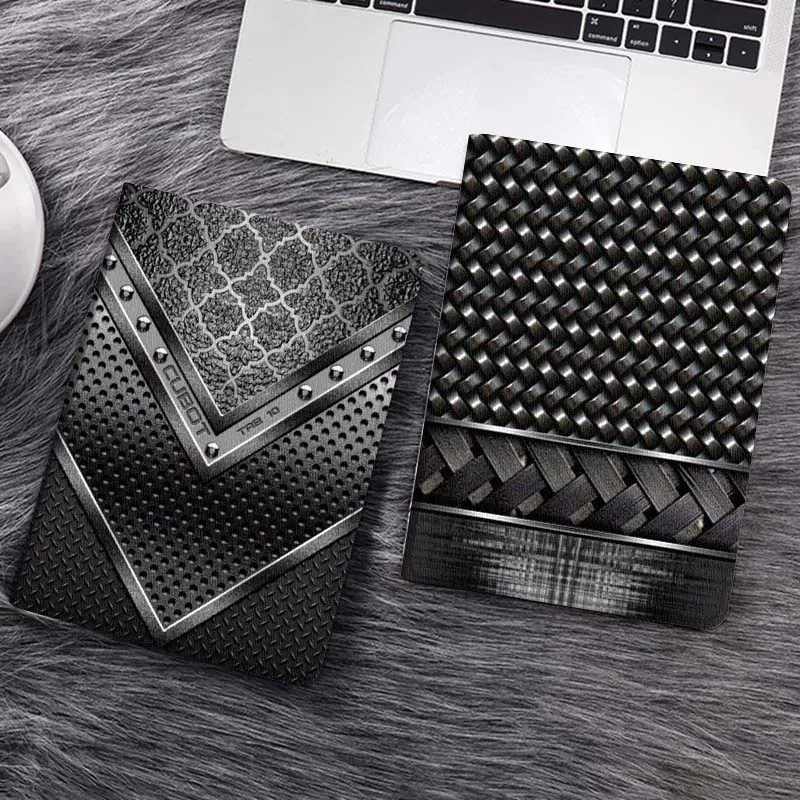 

Art Carbon Fiber Style Pattern For iPad Pro Air 5th 6th 7th 13 M3 M4 M5 12.9 13.3 inch 2018 2022 2024 2025 Tablet Case