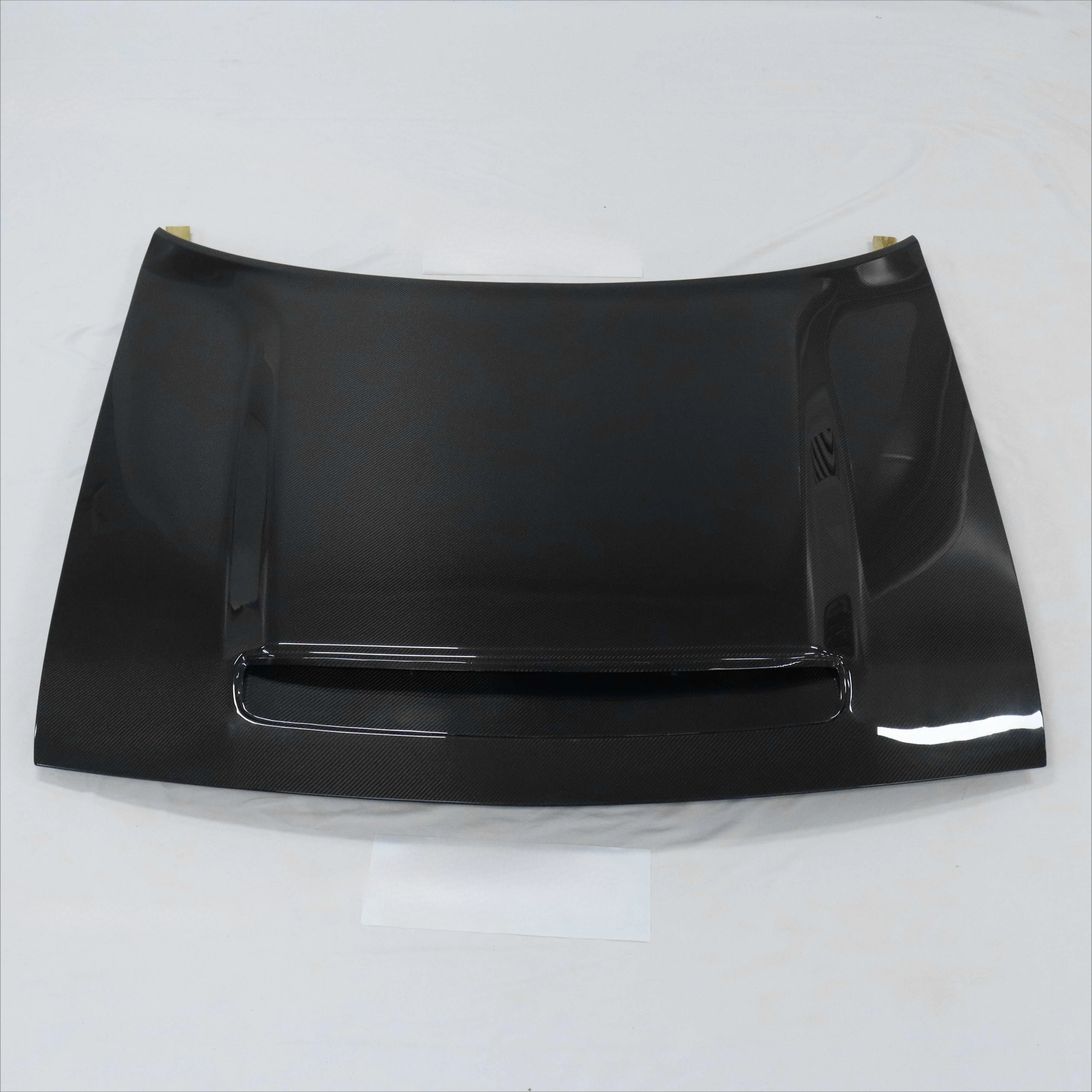 Carbon Fiber Hood for Dodge Challenger 2015 - 2022 Demon Style Regular Carbon Engine Hood for Replacement.