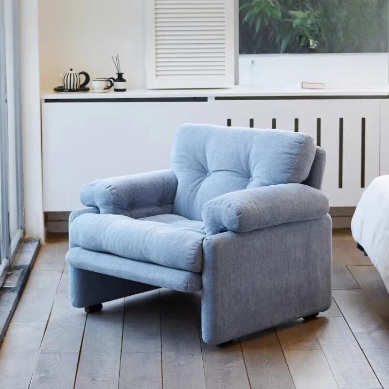 

Sofa, small apartment, living room, vintage inline fabric sofa