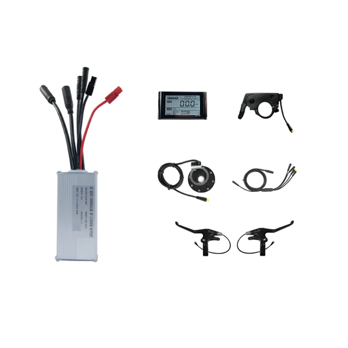 

JN22A Controller Kit Electric Bicycle Electric Scooter Kit SW900 Display Sine Wave Controller 36/48V 22A 500W